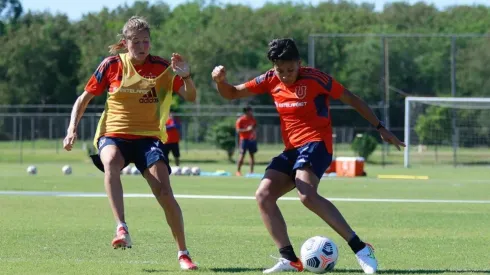La Universidad de Chile hace su estreno el jueves en el torneo continental que se disputará en Paraguay. Foto: Prensa U. de Chile