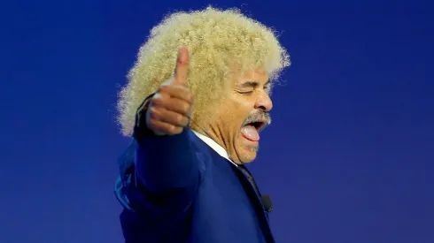 El look de toda la vida de Carlos Valderrama