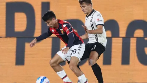 Pablo Galdames vive su primera temporada en Europa con la camiseta de Genoa.