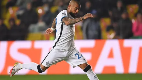 Arturo Vidal, una máquina del Inter contra Sheriff en Champions.