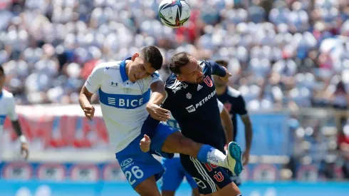 Marcelino Núñez tuvo mucho trabajo ante Universidad de Chile y Fernando de Paul terminó palabreándolo en la cancha