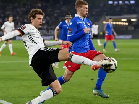 Goretzka recibe patadón y Alemania responde con goleada