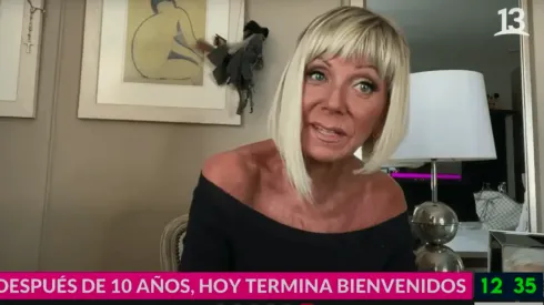 Raquel Argandoña se presentó con su nuevo look en Bienvenidos.