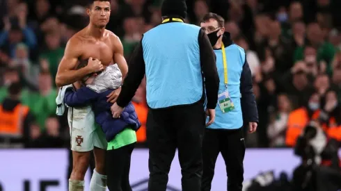 Cristiano Ronaldo tuvo un tremendo gesto tras el partido ante Irlanda.