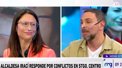 Irací Hassler y José Antonio Neme en Mucho Gusto.