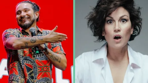 Felipe Avello y Javiera Contador, los protagonistas del evento Volver a Reír.