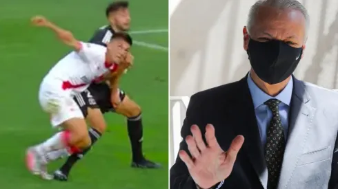 Javier Castrilli afirma que el penal debió señalarse a favor de Curicó Unido.