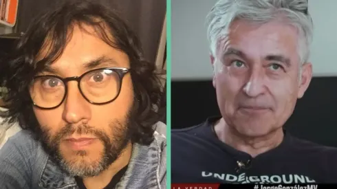 Claudio Narea y Jorge González.