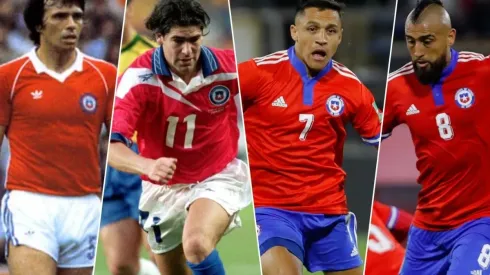 Danilo Díaz y los mejores jugadores de la Roja.