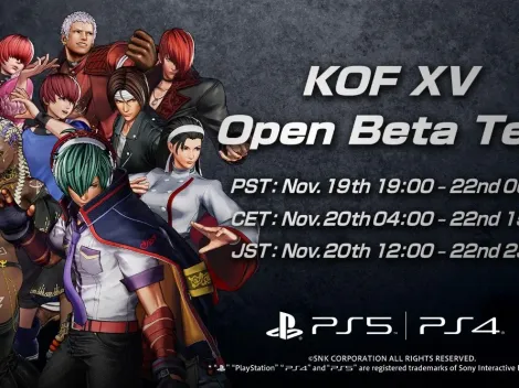 ¡Podrás jugar gratis The King of Fighters XV!