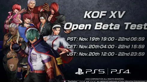 The King of Fighters tendrá una beta gratuita para PS4 y PS5