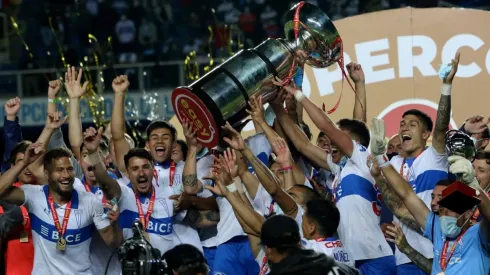Los Cruzados celebraron a lo grande la Supercopa en Concepción.