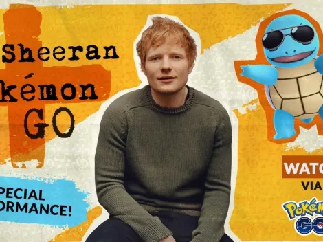 Al estilo de Fortnite: Ed Sheeran dará un concierto en Pokémon Go
