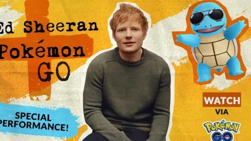 Ed Sheeran cantará seis canciones en Pokémon GO