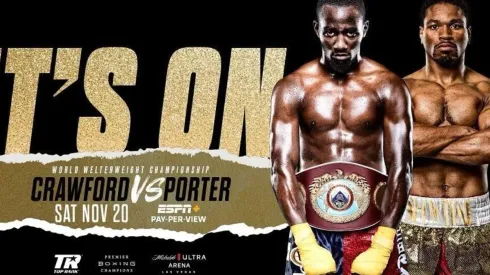Terence Crawford deberá defender su título Mundial ante Shawn Porter.