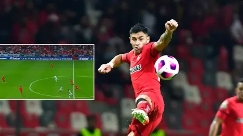 Claudio Baeza fue titular en el Toluca