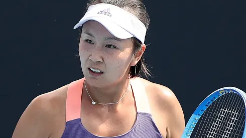 Shuai Peng habló en una videollamada con el COI