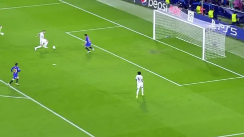 Esta jugada no fue gol