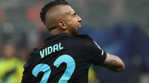 Arturo Vidal disputó 28 minutos contra Napoli por la Serie A.
