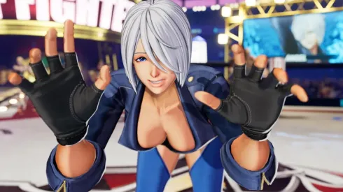 Angel debutó en KOF en el juego de 2001