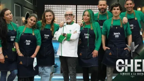 El equipo verde de El Discípulo del Chef en pleno, con eliminados y todo.