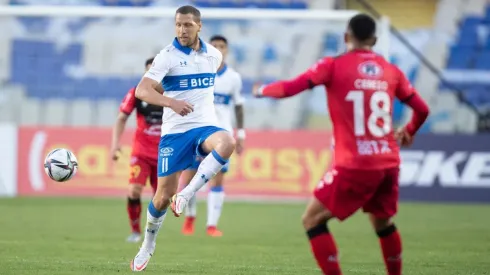 Luciano Aued apunta a ser uno de los titulares de la UC ante Huachipato.