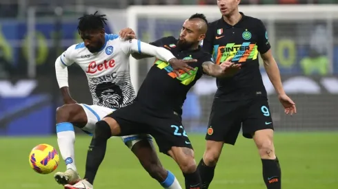 Arturo Vidal sería una de las bajas para el Inter este fin de semana.