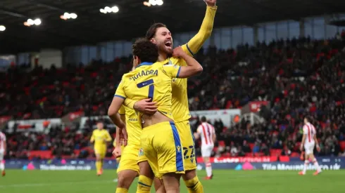 Ben Brereton fue titular y disputó los 90 minutos ante Stoke City.