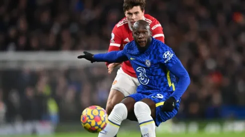 Lukaku entró en los últimos minutos ante Manchester United