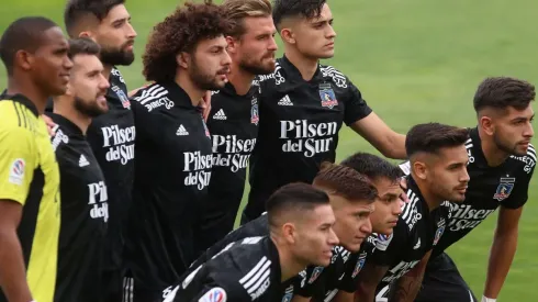 La formación de Colo Colo contra Unión Española.