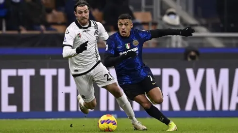 Alexis Sánchez regresó a las canchas y entró con todo en el triunfo del Inter