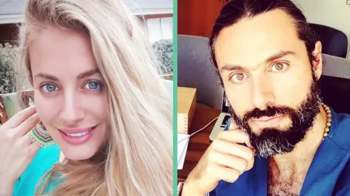 Cata Palacios y Rodolfo Neira.