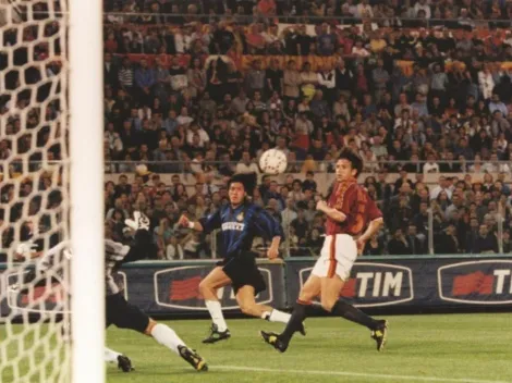 Inter recuerda espectacular doblete de Iván Zamorano