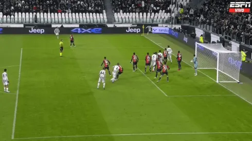 Una joya de gol olímpico consiguió Juan Guillermo Cuadrado para Juventus.