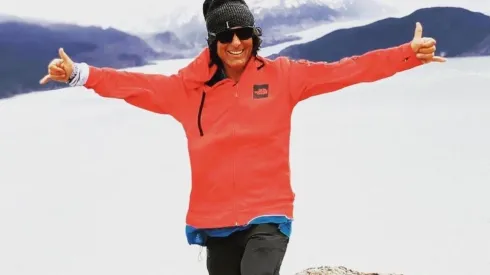 Claudio Iturra en Torres del Paine.