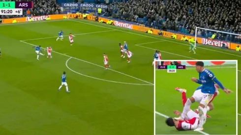 Godfrey pisa en la cara a Tomiyasu