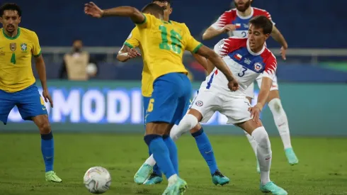 Diego Valencia debutó por la Roja en Copa América, ante Brasil