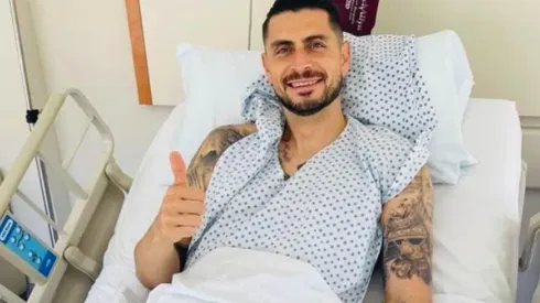 Gabriel Arias pasó por el quirófano y ya piensa en su regreso a las canchas