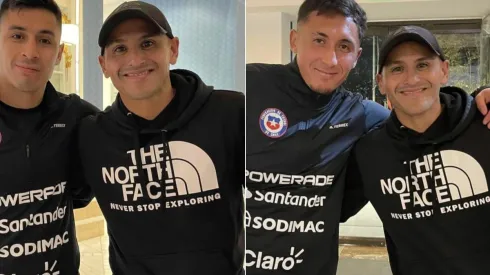 Humberto Suazo estuvo con jugadores de la Roja