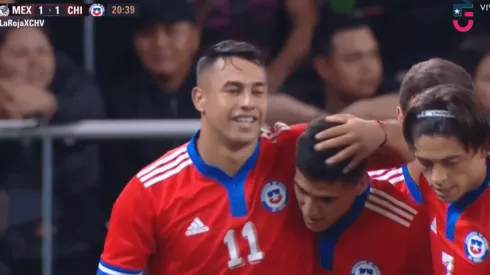 Morales anotó su primer gol por la Roja