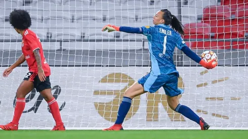 Christiane Endler volvió a dejar su arco limpio en la Champions League