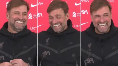 Carcajadas de Klopp: avisó que no respondería nada sobre Steven Gerrard.