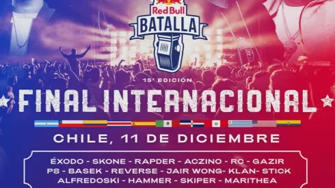 La Quinta Vergara meterá ruido esta noche con la Final Internacional de Red Bull Batalla.