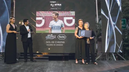 Helaine de Grange fue reconocida de manera especial en la Gala del Fútbol Femenino el pasado jueves.
