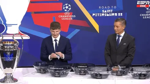 El tremendo error que se vivió en el sorteo de la Champions League.