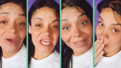 Katherine Orellana en distintos momentos de sus iracundas historias de Instagram.