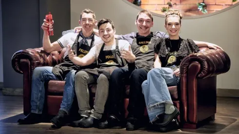 Los aspirantes que estuvieron en la zona de peligro en el más reciente episodio de Masterchef Celebrity.