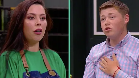 Daniela Aránguiz y Víctor Díaz, el Zafrada, en El Discípulo del Chef.
