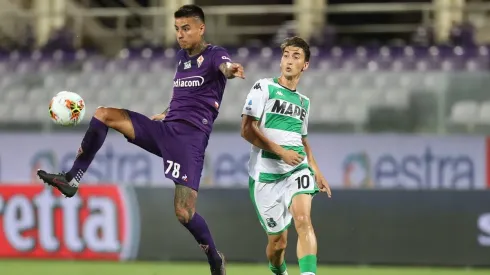 Erick Pulgar será baja por lesión en el encuentro frente a Sassuolo.