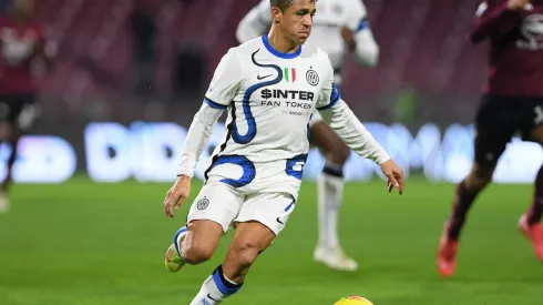 Alexis Sánchez volvió a la titularidad en el Inter anotando un gol en el triunfo ante el Salernitana.